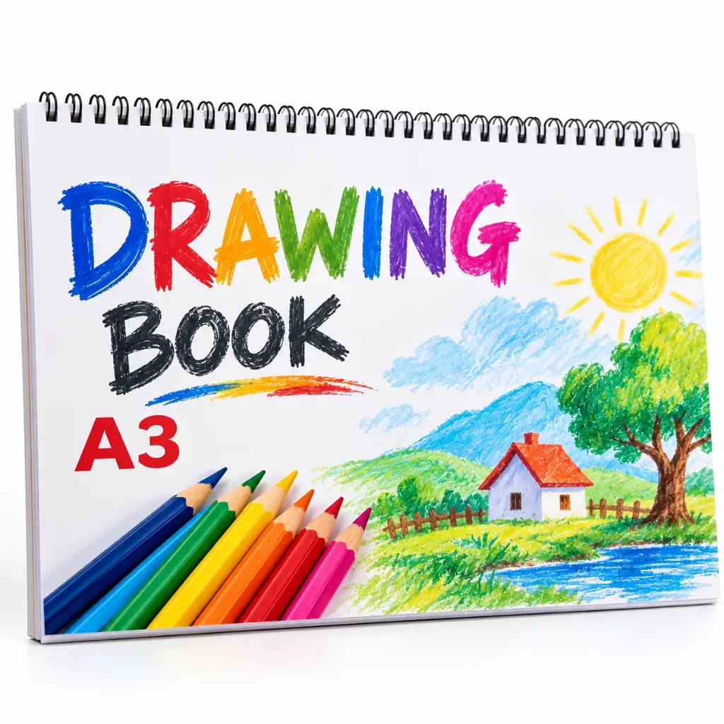 [SCH-004] Drawing Book A3
