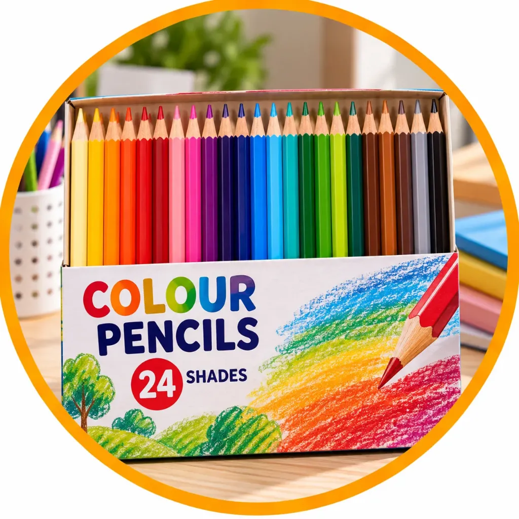 [SCH-006] Colour Pencils (24 shades)