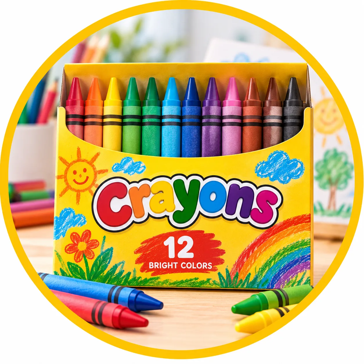 [SCH-016] Crayons (box of 12)