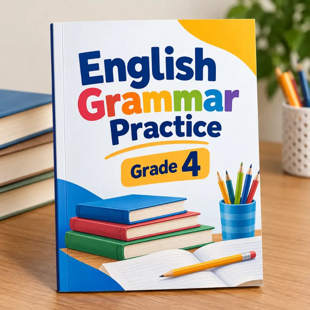 [SCH-033] English Grammar Practice - Grade 4